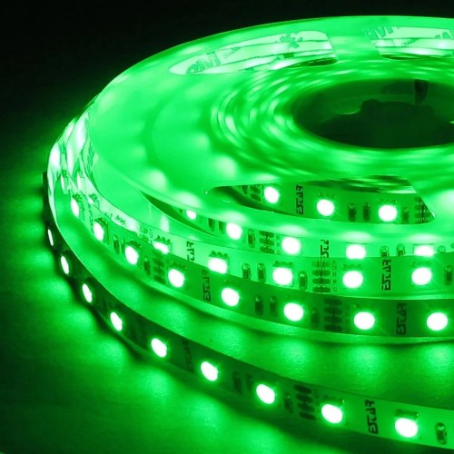 Гирлянда-лента LED 5050 G наружная, пров.:прозрачный, 5м (Зеленый)