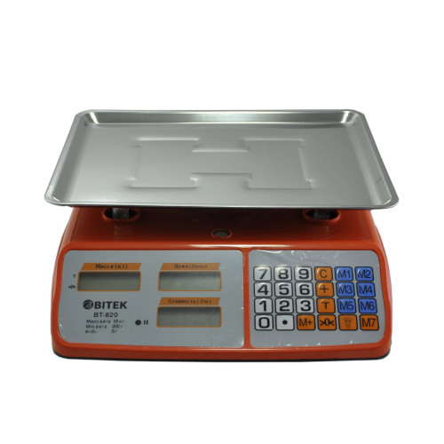 Ваги торговельні BITEK BT-820T 55кг, 4В