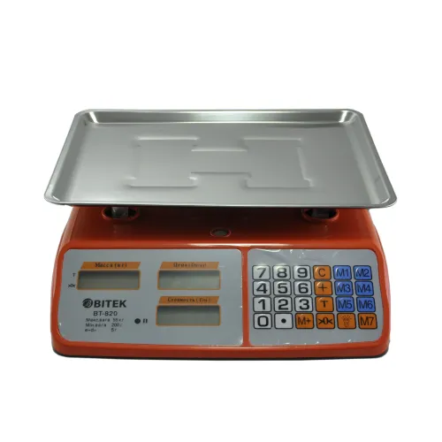 Ваги торговельні BITEK BT-820T 55кг, 4В