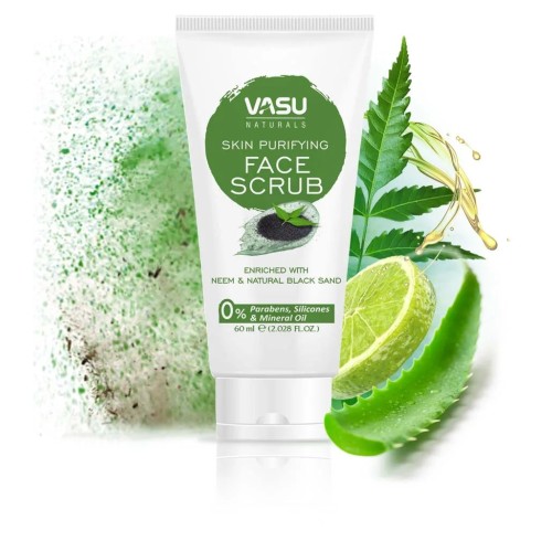 Скраб для обличчя - 60мл, що очищає (SKIN PURIFYING FACE SCRUB)