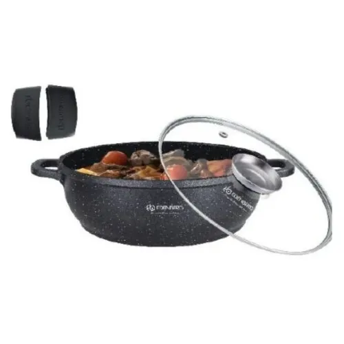 Котел EDENBERG EB-8134 (3,3л, 28см, круглий, мармуровий)