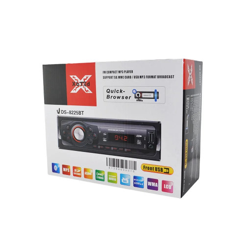 Автомагнитола MP3 8225 ISO+BT