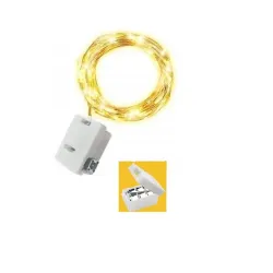 Гірлянда світлодіодна X-mas 2м Теплий жовтий