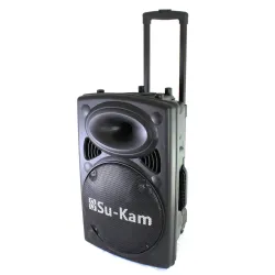 Колонка Su-Kam BT 120D + 2 мікрофони 12v\220v
