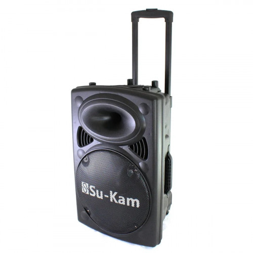Колонка Su-Kam BT 120D + 2 мікрофони 12v\220v