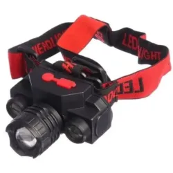 Ліхтарик налобний X-Balog BL-1805 COB XPE 18650 usb charge