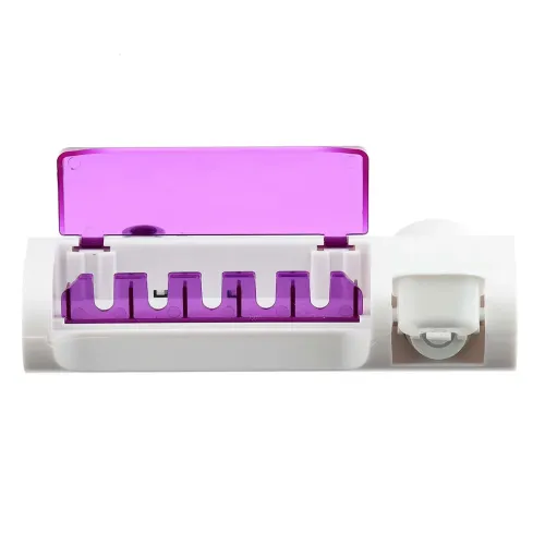 Дозатор зубної пасти з утримувачем щіток BRUSH STERILIZER, УФ стерилізатор