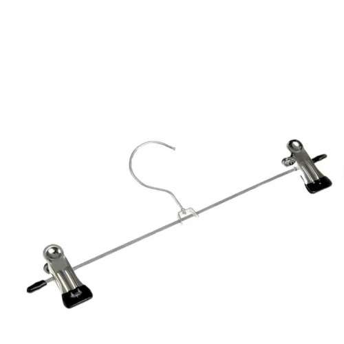 Вешалки плечики тремпеля с прищепками Liting для брюк, юбок 35 см