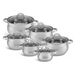 Набір каструль EDENBERG EB-4065 12ін.