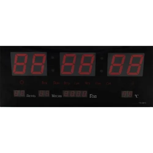 Годинник 3615 червоний