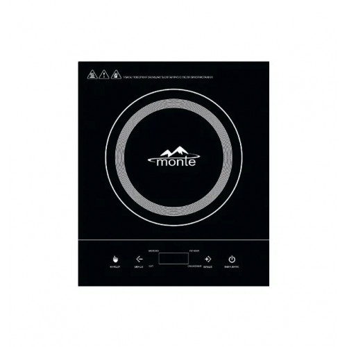 Плита індукційна MONTE MT-2103 1кф., 2000Вт. (Чорний)