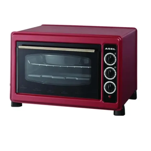 Духовка ASEL AF-50-23 бордо з конвекц.