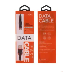 Кабель USB - Lightning DATA J18 Orange Pack