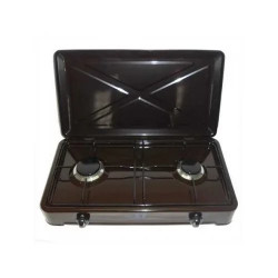 Плита газовая Vilgrand VGP-202 2кф. (Коричневый)