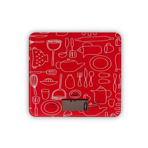 Весы кухонные MAGIO MG-690 5кг красные