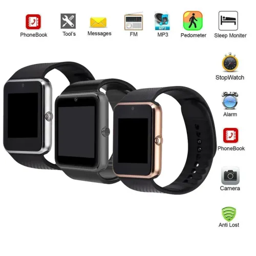 Смарт-годинник Smart Watch GT08 Black