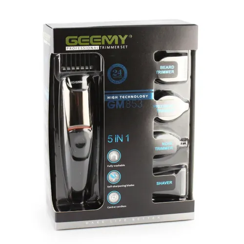 Машинка для стрижки GEEMY GM-853 5в1