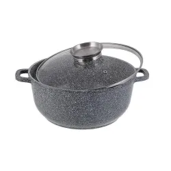 Котел EDENBERG EB-8118 (4,4л, 24см, круглий, мармуровий)