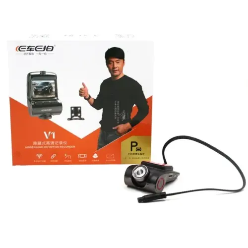 Відеореєстратор DVR V1 WIFI (з додатковою камерою)