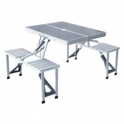 Стол складной алюминиевый для пикника со стульями