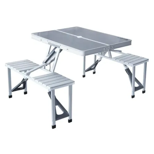 Стіл складний алюмінієвий для пікніка зі стільцями