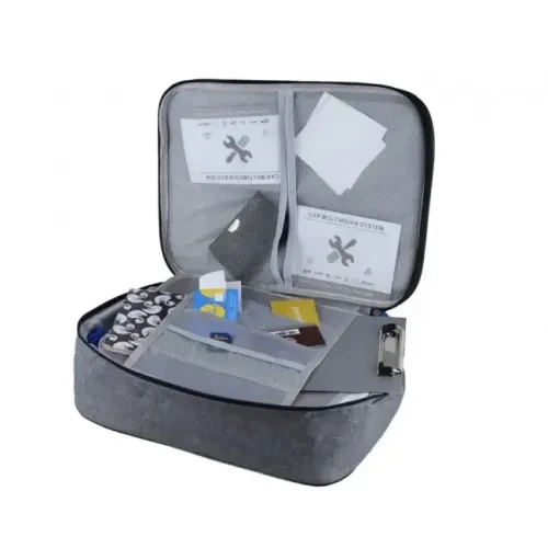 Органайзер для документів чорний/сірий