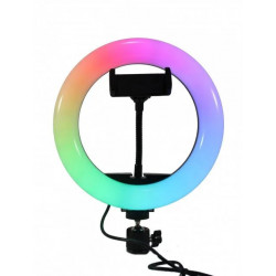 Кільцева лампа RGB 20 см MJ20 LED RING FILL LIGHT BlackBox