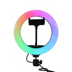 Кільцева лампа RGB 20 см MJ20 LED RING FILL LIGHT BlackBox