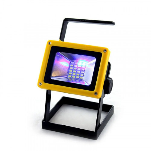 Ліхтарик ручний 204 100W прожектор з поліцейською мигалкою