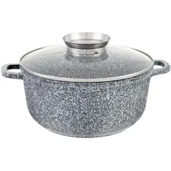 Котел UNIQUE UN-5215 3.2л (22*10см, круглий, гранітний)