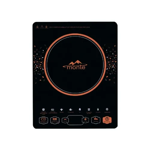Плита індукційна MONTE MT-2101 1кф., 2200Вт. (Чорний)