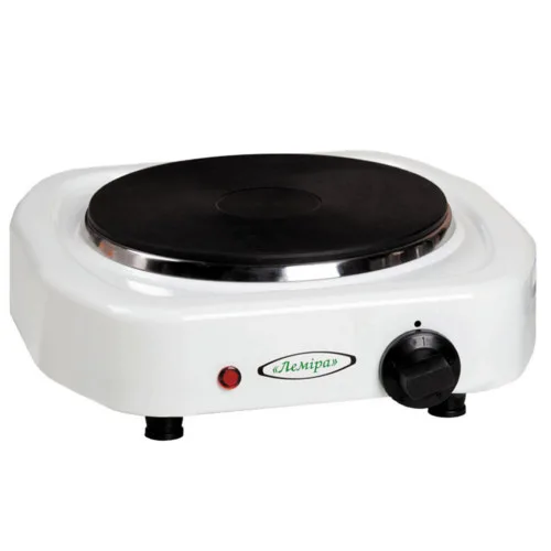 Плита електрична Леміра ЕПЧ-Т 1-1,5 1кф., 1500Вт. (Білий)