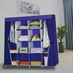 Складна тканинна шафа для одягу 170*45*170см