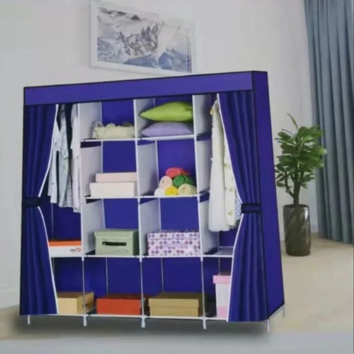 Складна тканинна шафа для одягу 170*45*170см