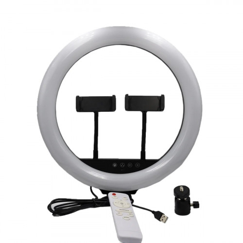 Кільцева лампа 33 см LC-328 LED RING FILL LIGHT Pink-BlueBox (з 2 держ.)