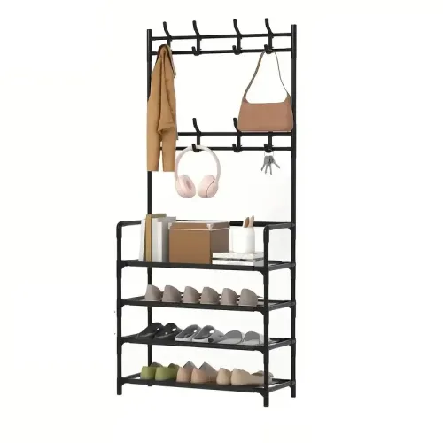 Підлогова вішалка для одягу та взуття 154 х 60 х 29,5 см