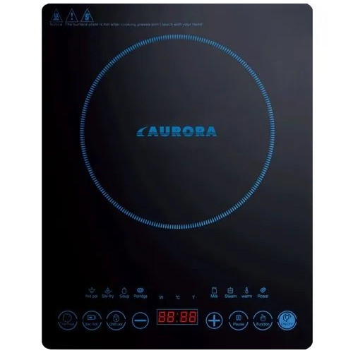 Плита індукційна AURORA AU-4470 1кф., 2000Вт. (Чорний)