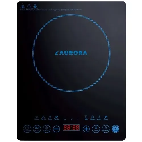 Плита індукційна AURORA AU-4470 1кф., 2000Вт. (Чорний)
