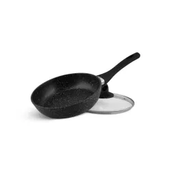 Сковорода EDENBERG EB-3428 24см мармур/кр