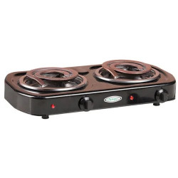 Плита електрична Леміра ЕПТ2-Т 2-2,0 2кф., 2000Вт. (Чорний)