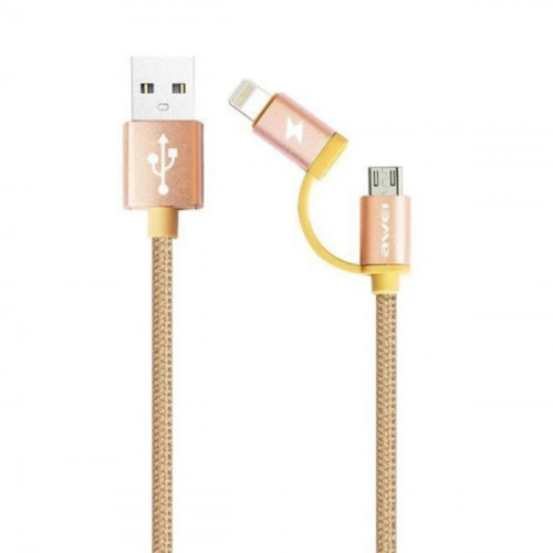 Кабель USB - Lightning + Micro USB DATA AWEI CL930C