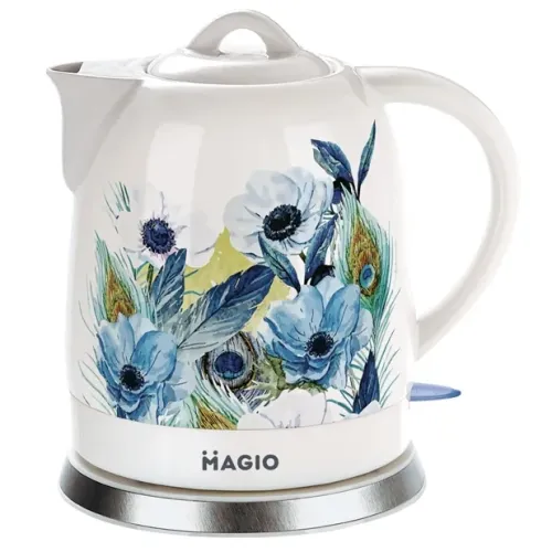 Електрочайник Magio MG-973 1.5л, 1200Вт (Білий)