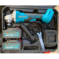 Акумуляторна кутова шліфувальна машина болгарка Alfarid 48V 125mm