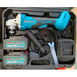 Акумуляторна кутова шліфувальна машина болгарка Alfarid 48V 125mm