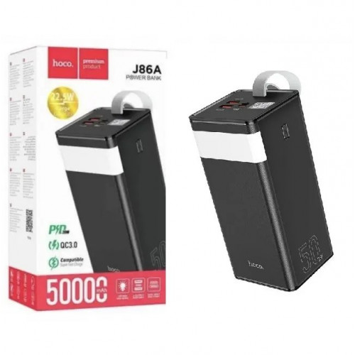 Мобільна зарядка 50000mAh HOCO J86А