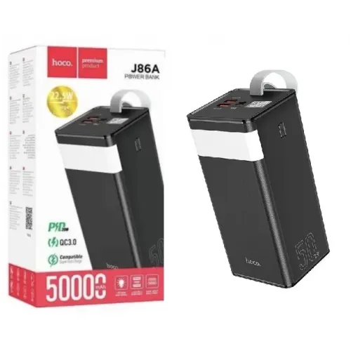 Мобільна зарядка 50000mAh HOCO J86А