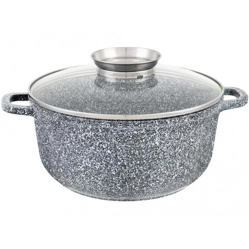 Котел UNIQUE UN-5217 5.5л (26*12см, круглий, гранітний)