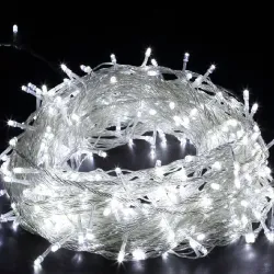 Гірлянда-нитка (String-Lights) 100W-1 внутрішня, пров.:прозорий, 7м (Білий)