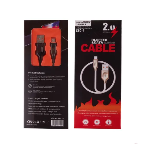 Кабель USB - Micro USB DATA XFONCMAX XFC-4