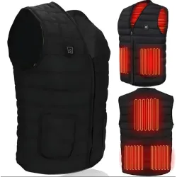 Жилет із підігрівом від USB